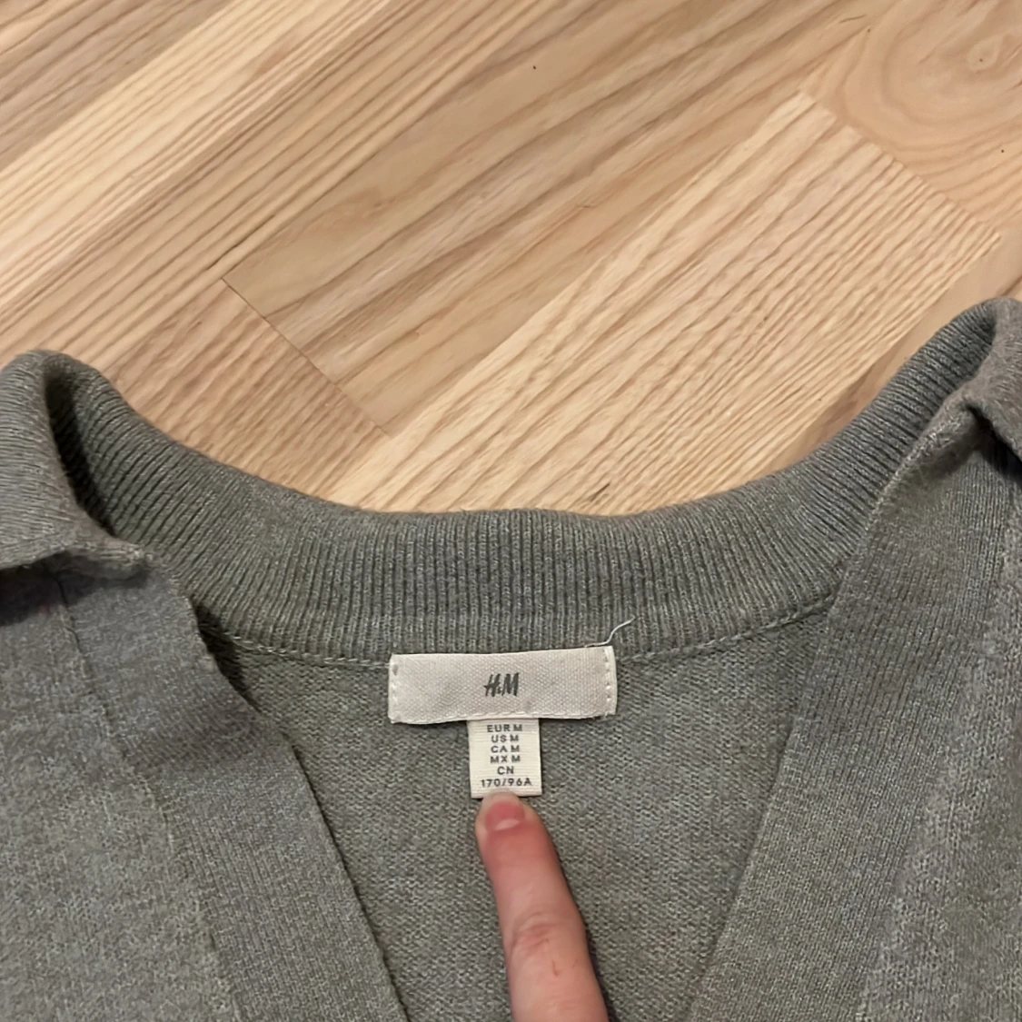 Grön/grå tröja från H&M - 2