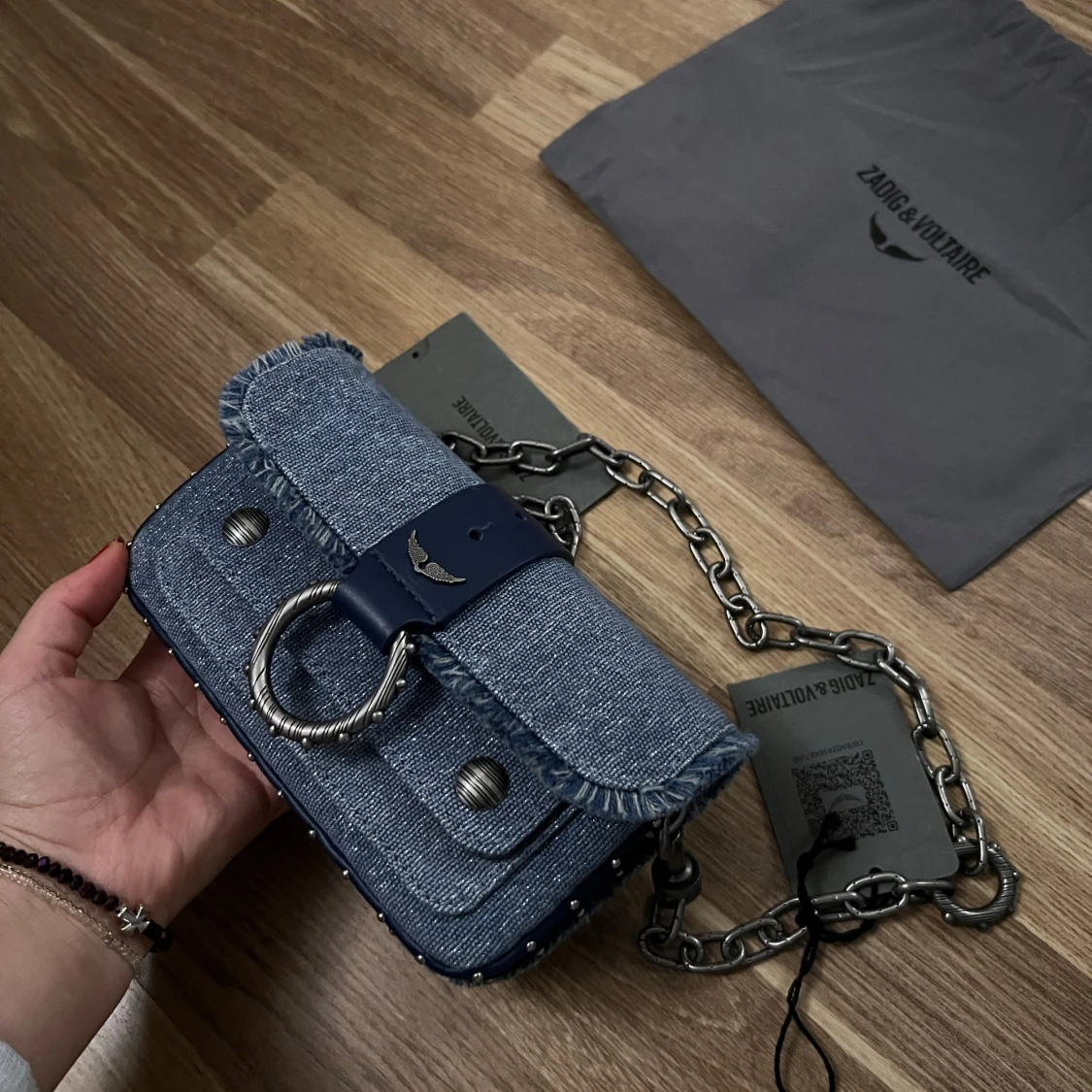 Zadig & voltaire väska  - 90