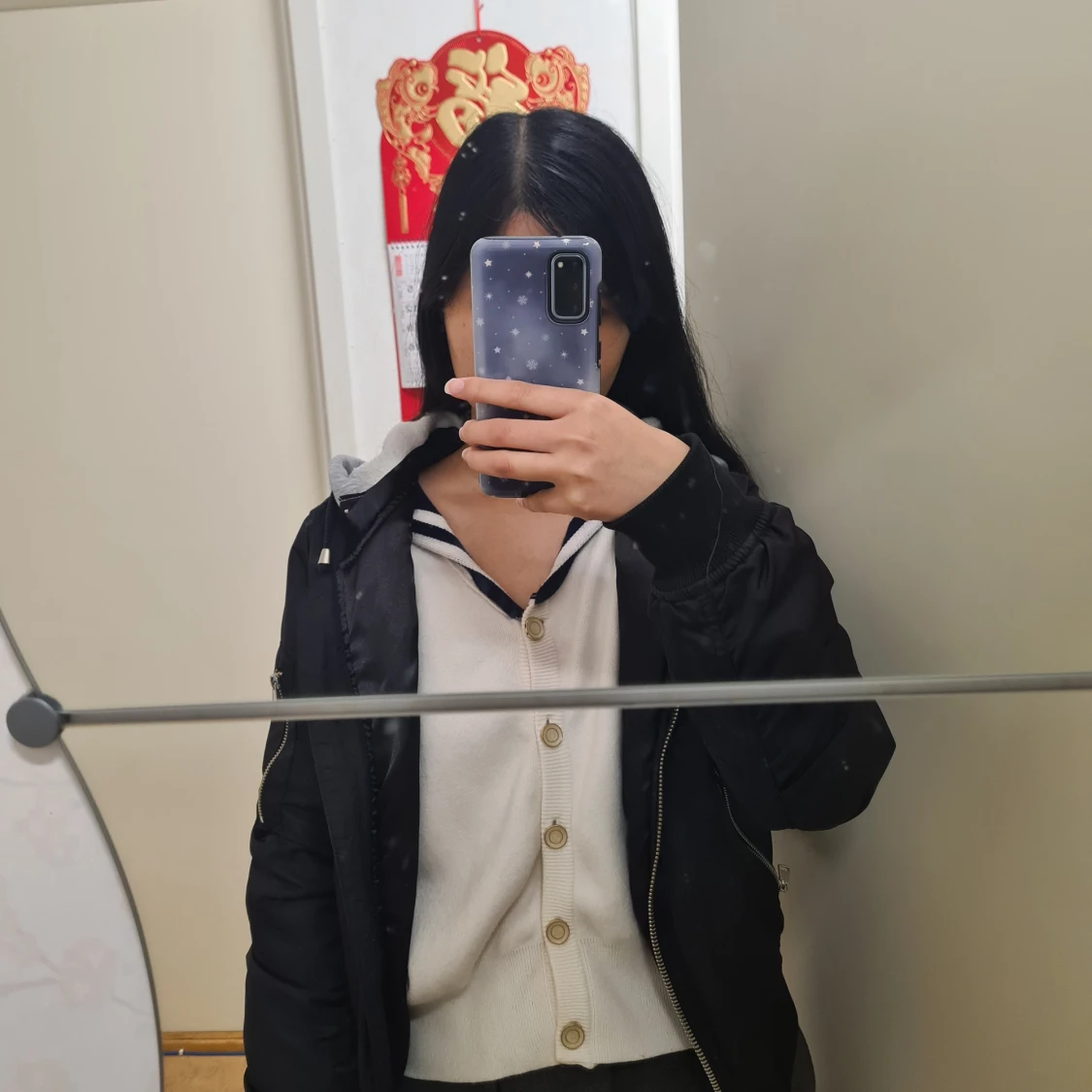 Svart bomberjacka från Topshop