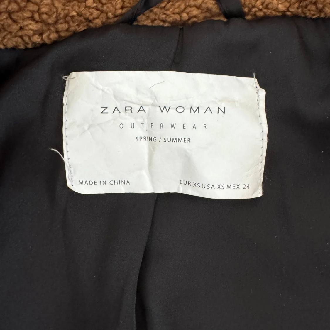 Zara Teddy kappa XS - 90