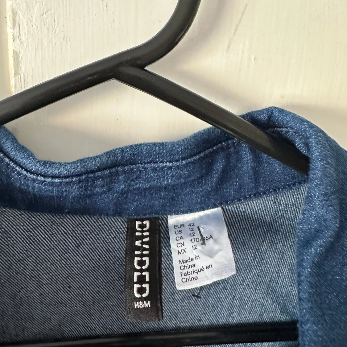 Blå jeansklänning från H&M Divided - 92