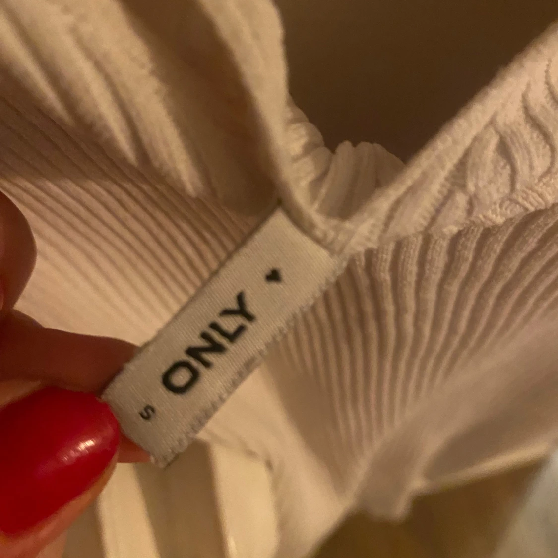 Vit topp ifrån only🤍 - 91