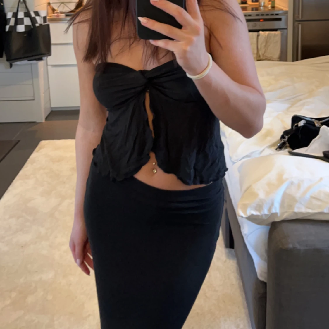 Set med kjol och topp - 90