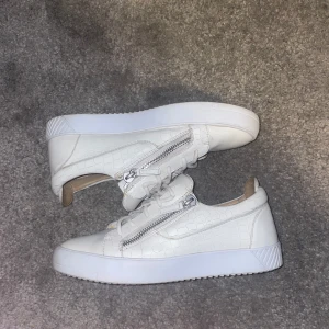 Giuseppe Zanotti skor - Säljer dessa fina Giuseppe Zanotti skorna i storlek 43! De är i fint skick förutom att blixten på ena skon inte finns men det syns inte om man har byxorna över.