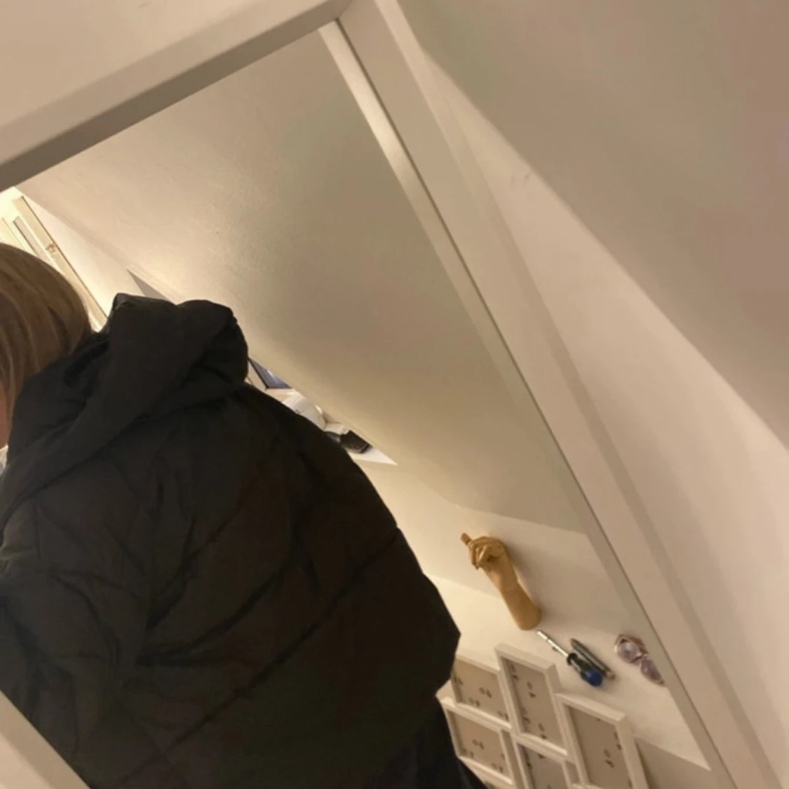 Superfin vinterjacka svart - 91