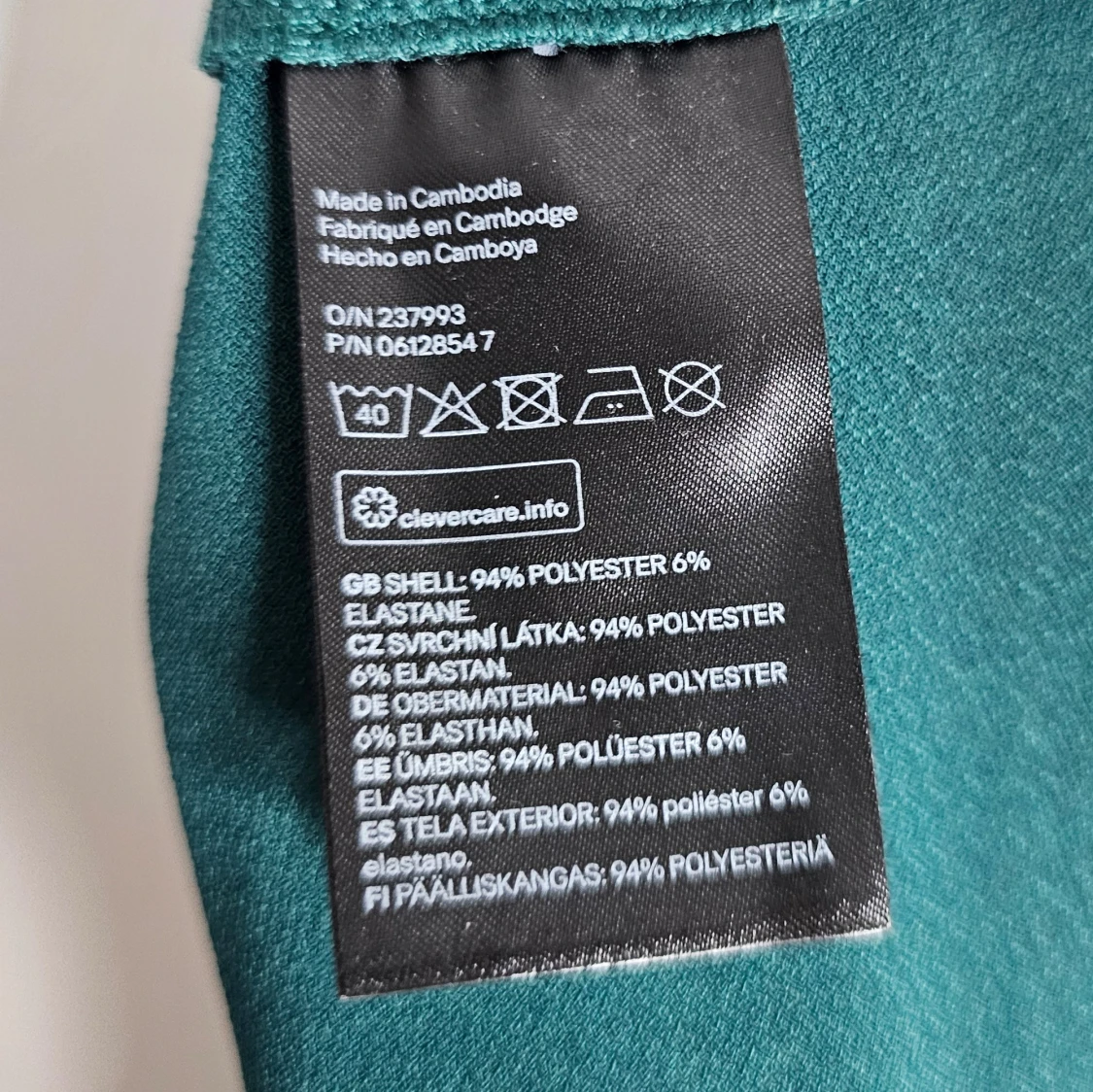 Turkos topp från H&M - 92
