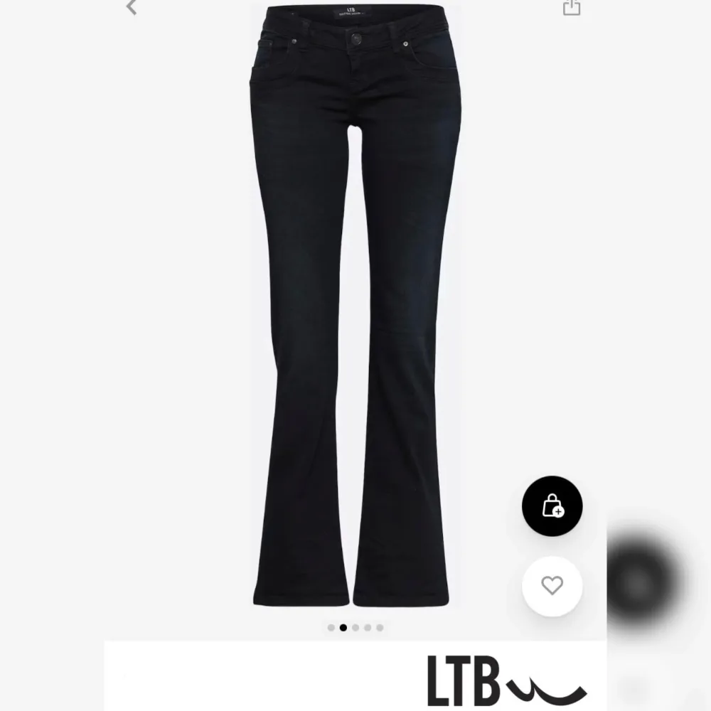 ÄLSKAR dessa🩷inga defekter, köpta för 850kr, väldigt stretchiga och man går ner vädligt mycket i stolek i LTB jeans! W24 l36. Jeans & Byxor.