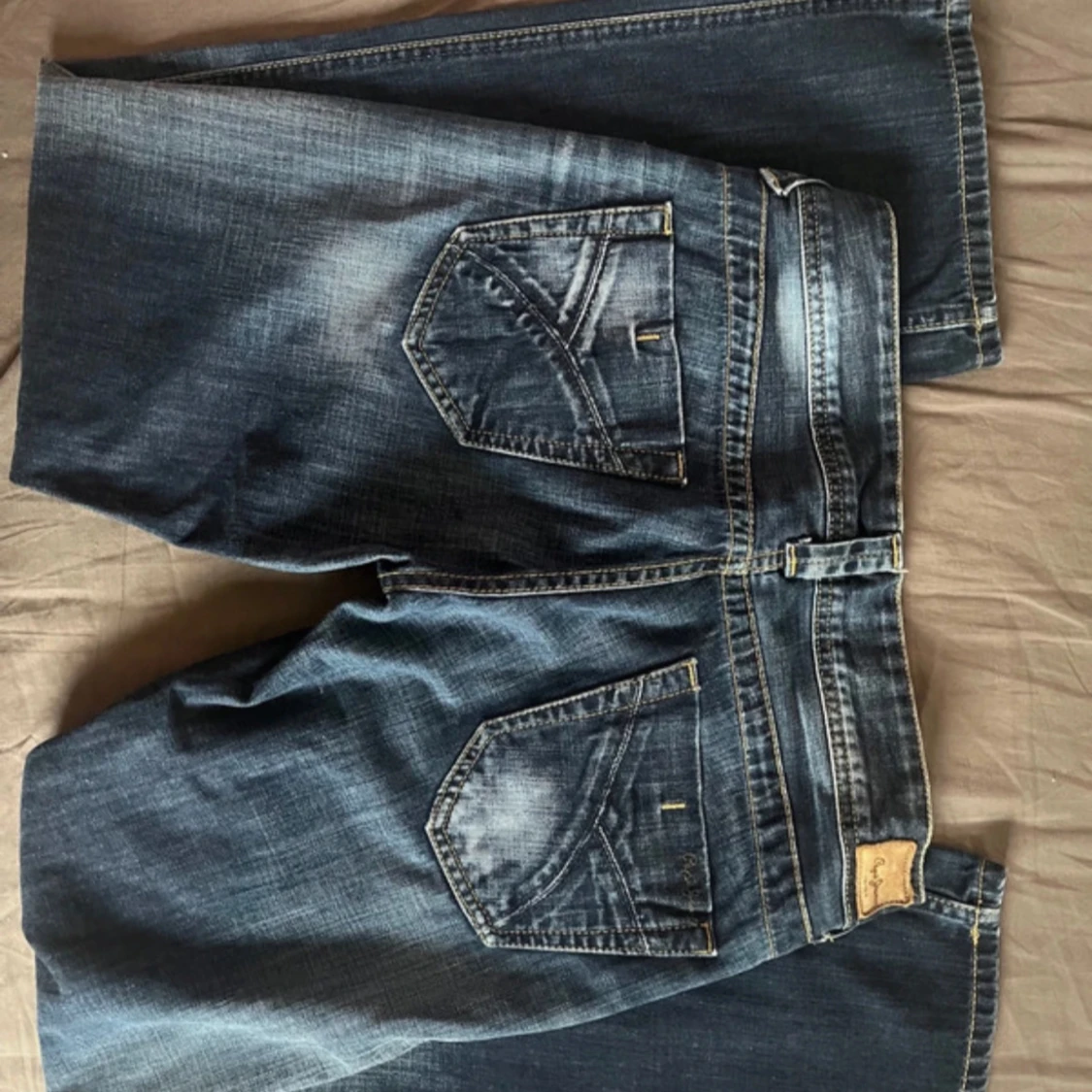 Lågmidjade bootcut jeans - 90