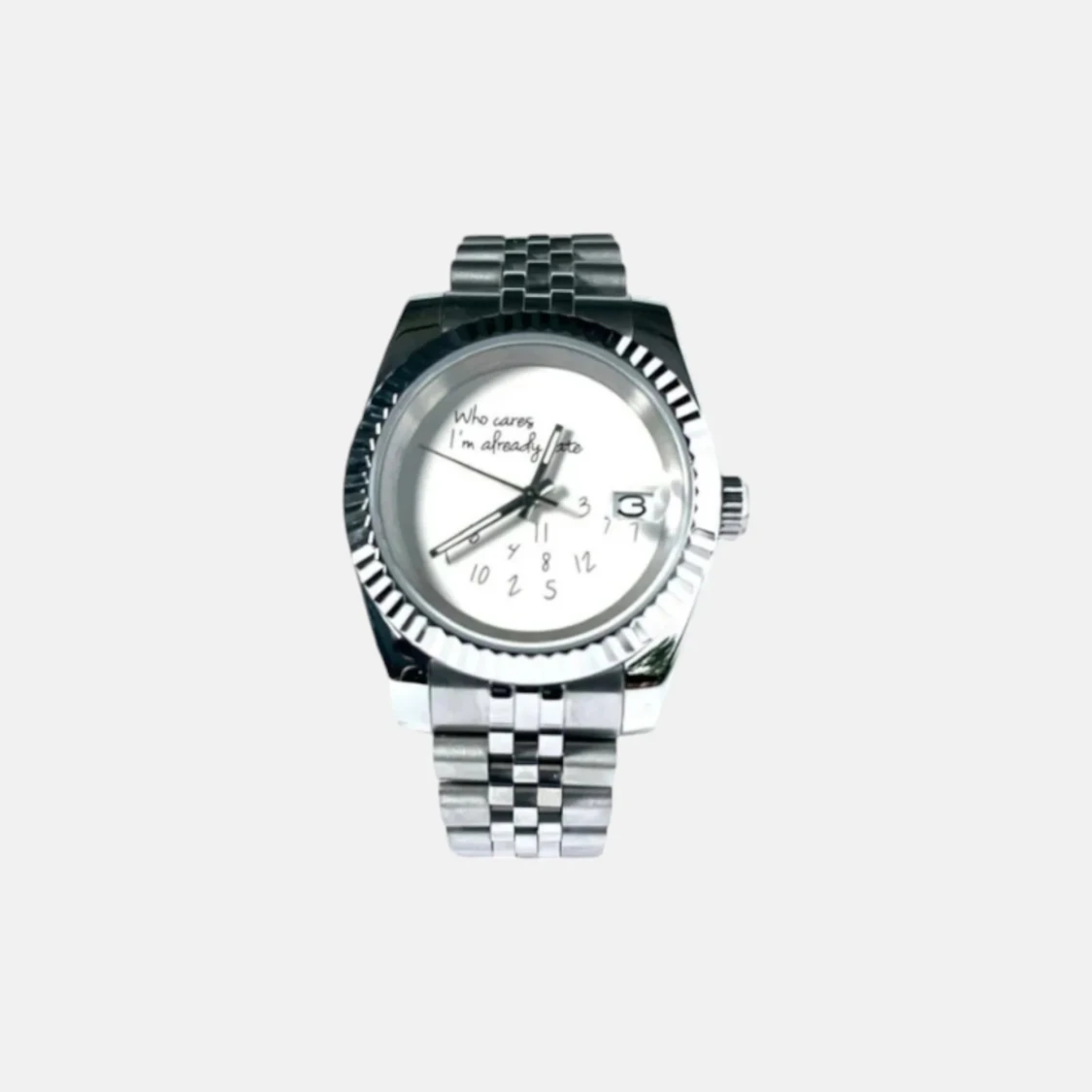 Who Cares I’m Already Late - Seiko Mod