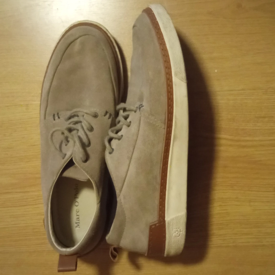 Beige mockaskor från Marc O'Polo - 90