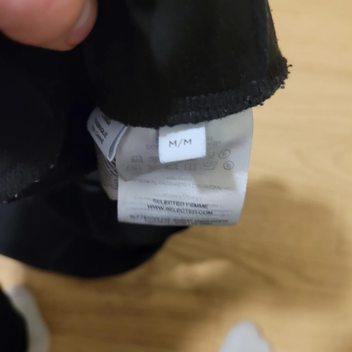 Svarta mjukisbyxor - 90