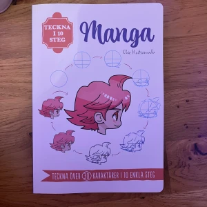 Teckna i 10 steg: Manga - Lär dig teckna mangafigurer i 10 enkla steg med denna bok av Chie Kutsuwada. Perfekt för nybörjare som vill skapa över 30 olika karaktärer med tydliga instruktioner. Boken innehåller tips för att teckna ansiktsdrag och kroppar.    💕Pris går att diskutera💕