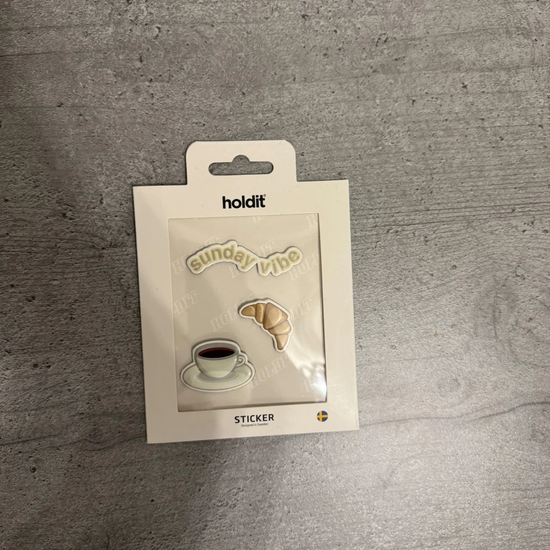 Sticker från Holdit med 'Sunday Vibe'