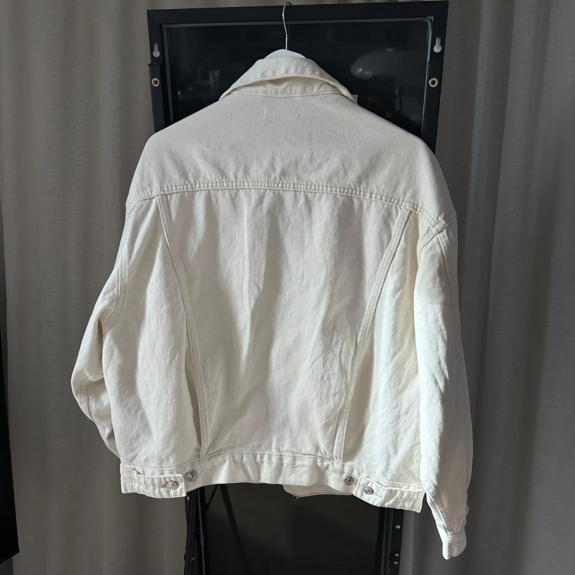 Beige jeansjacka - 91