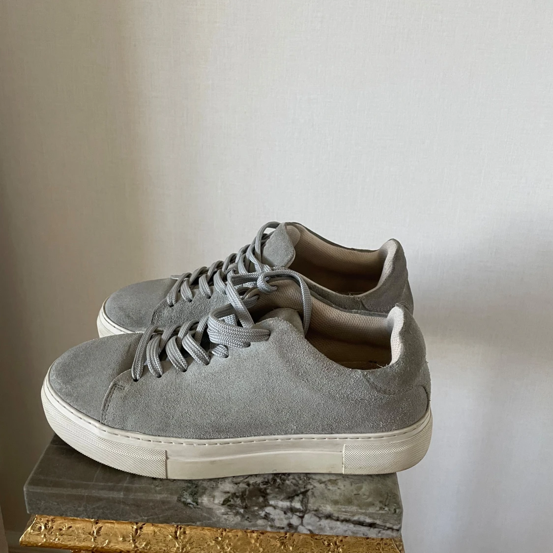 Selected homme skor grå - 90