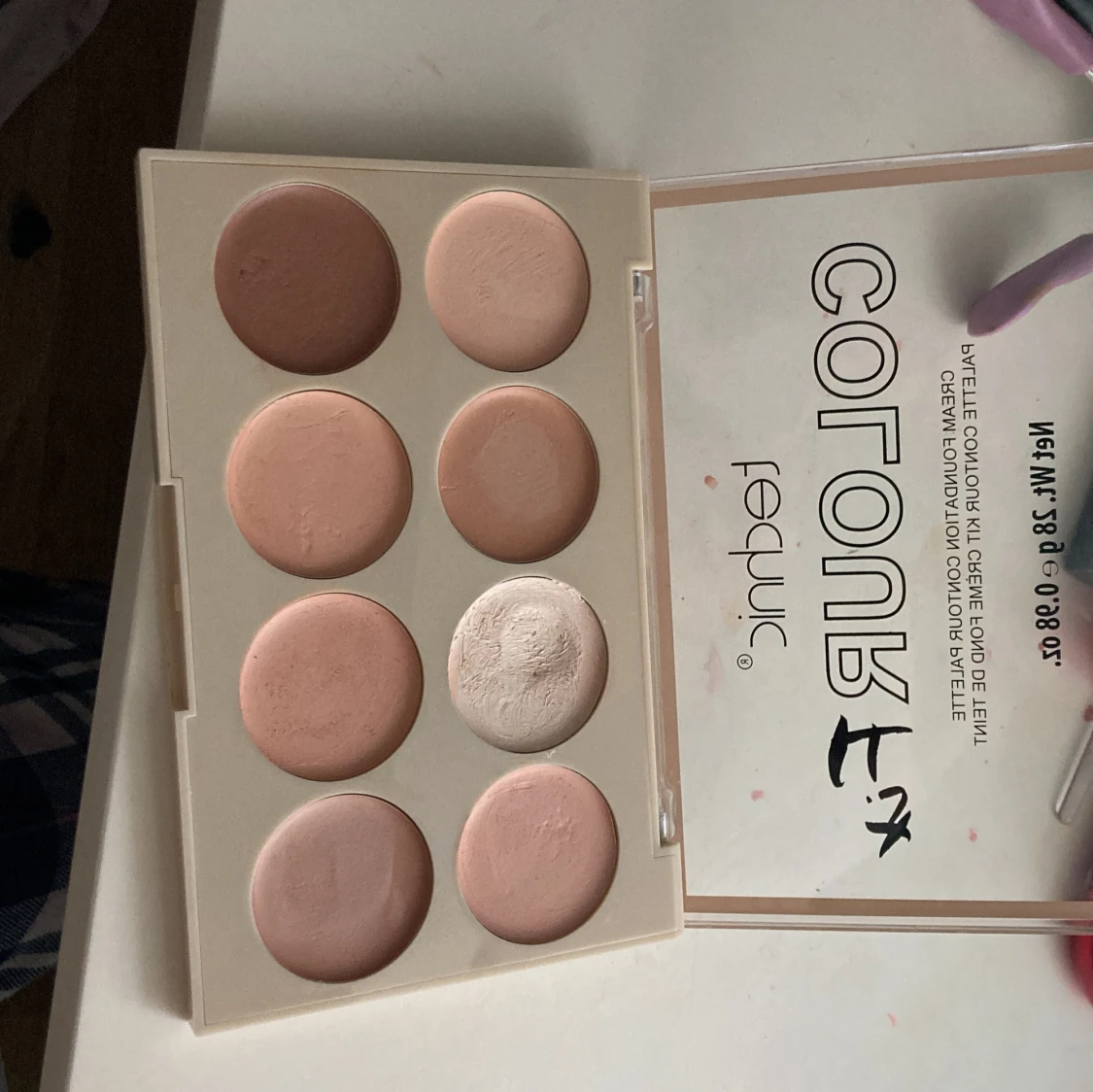Technic Colour Fix Cream Foundation Contour Palette - 91