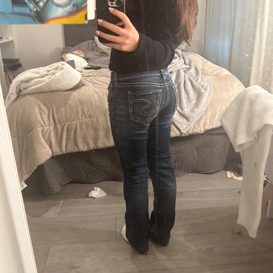 Lowrise slim jeans - 90