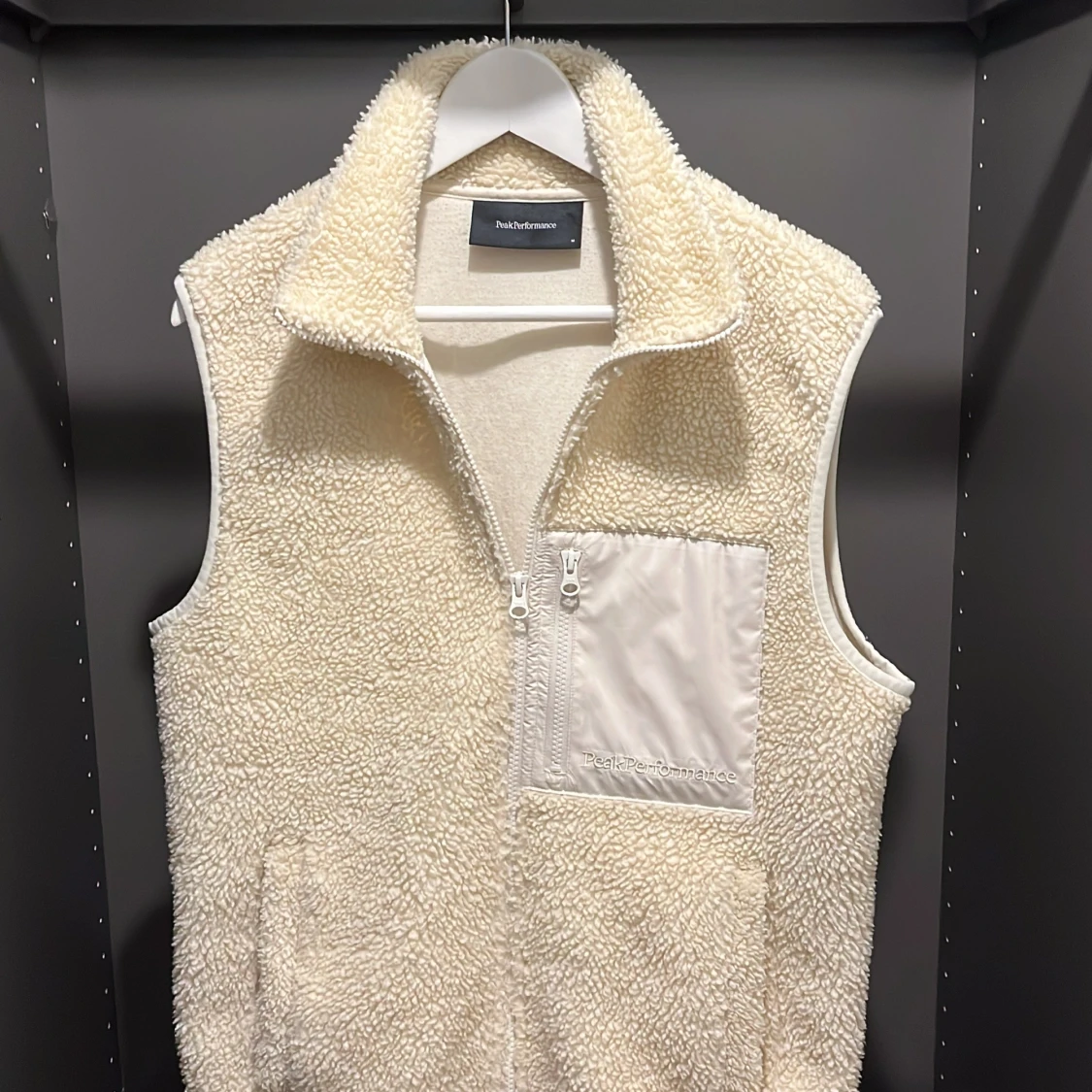 Fleece väst peak performance 