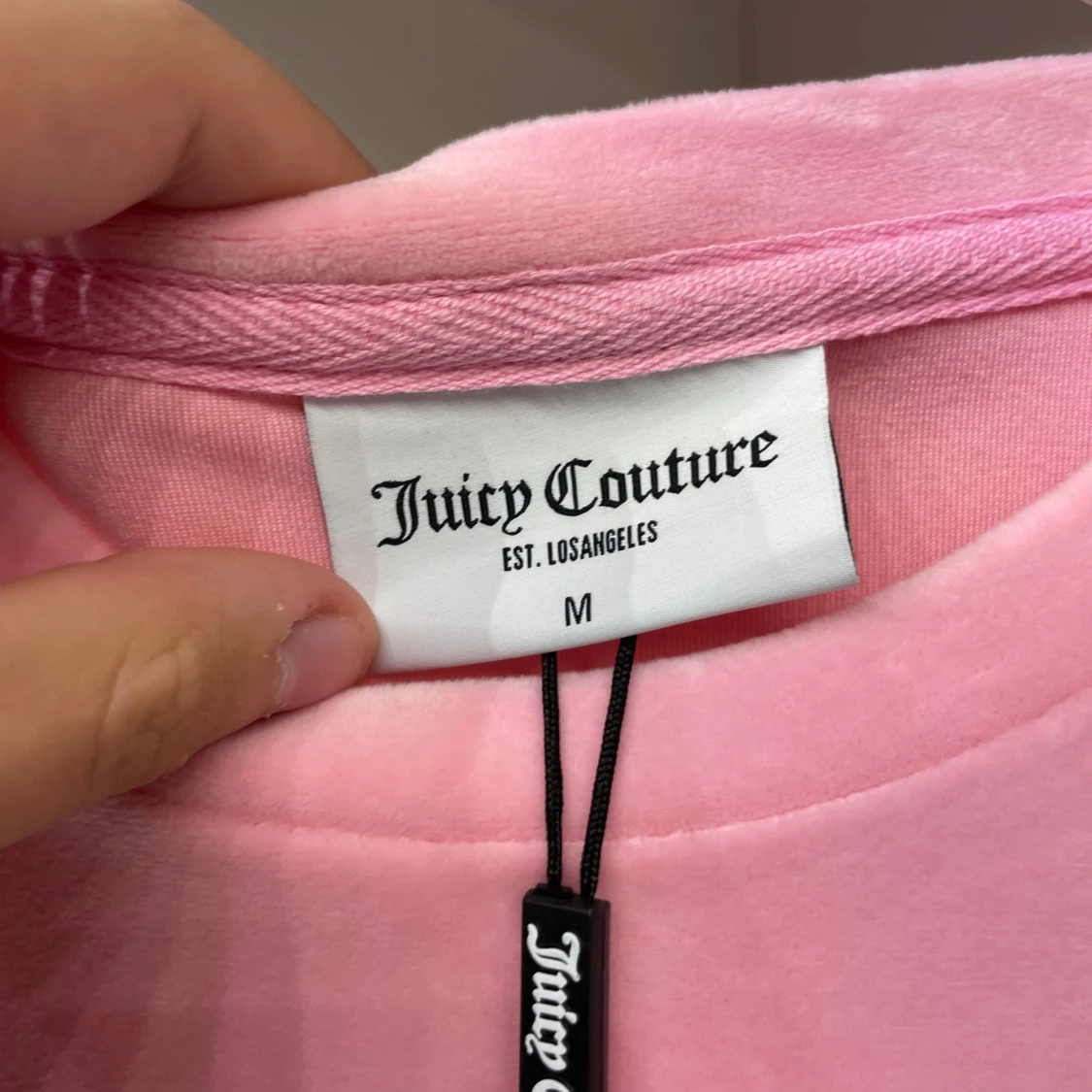 Rosa velour t-shirt från Juicy Couture - 91