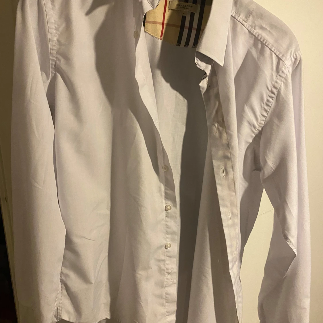 Burberry skjorta vit