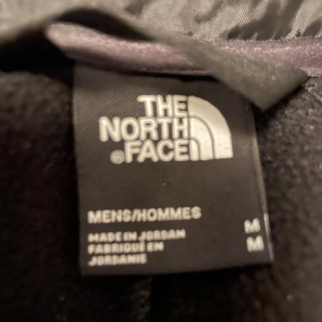 Svart/ grå north face höst jacka - 91