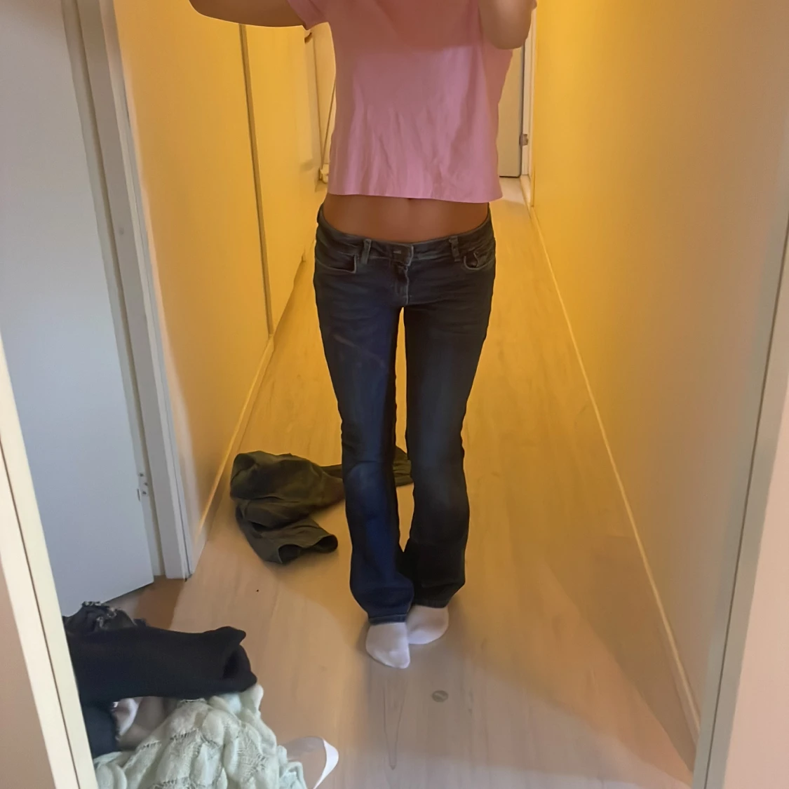 Lågmidjade jeans - 91
