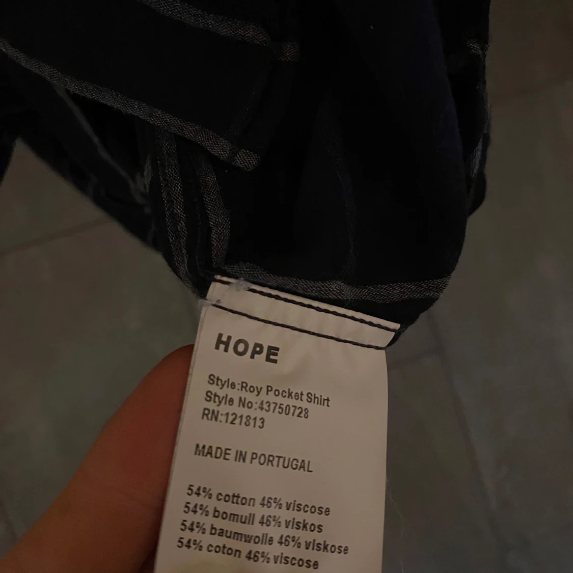 Hope skjorta 46 - 92