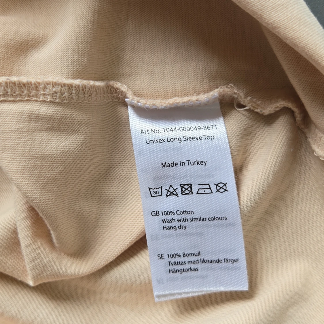 Beige långärmad topp från NA-KD - 92