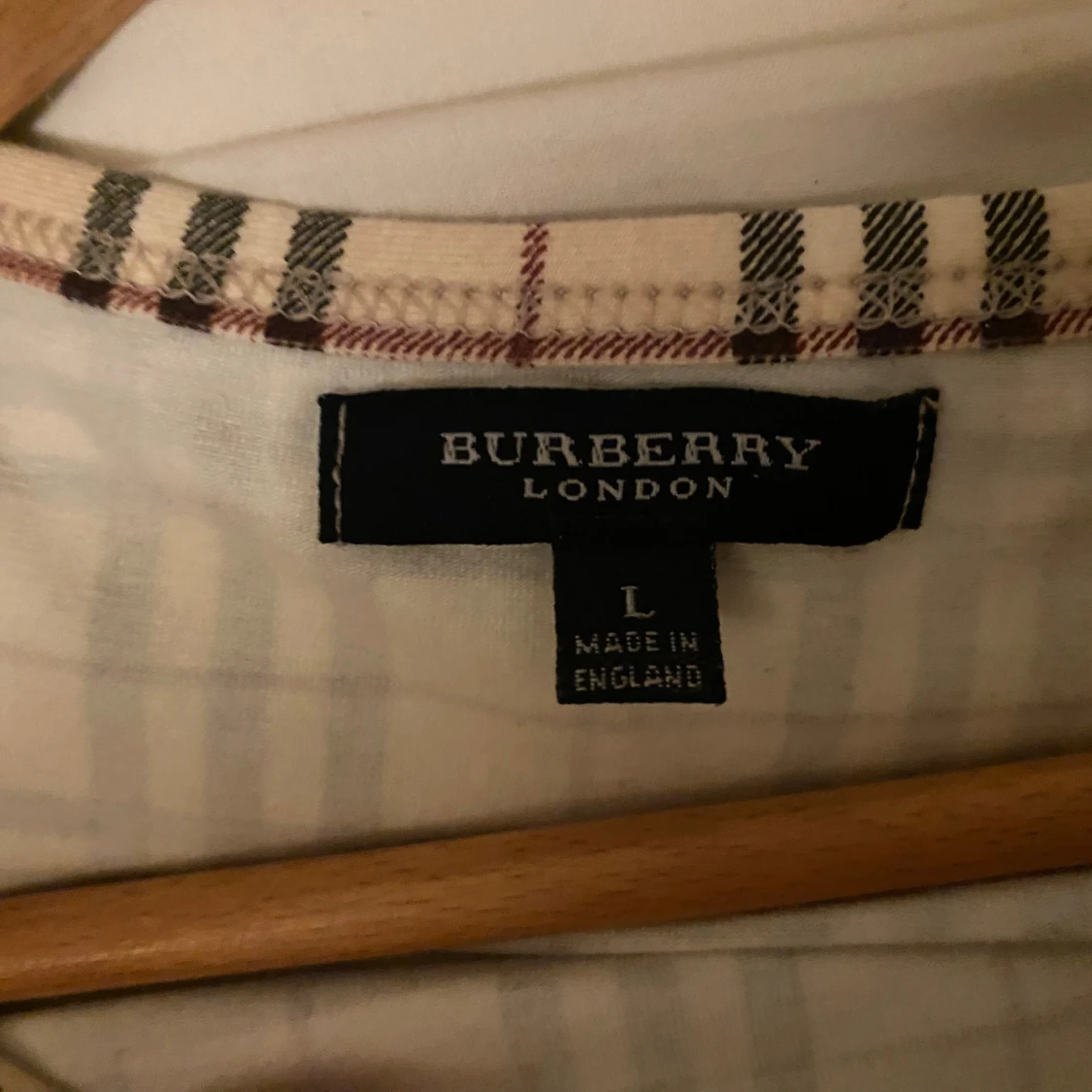 Rutig topp från Burberry - 90