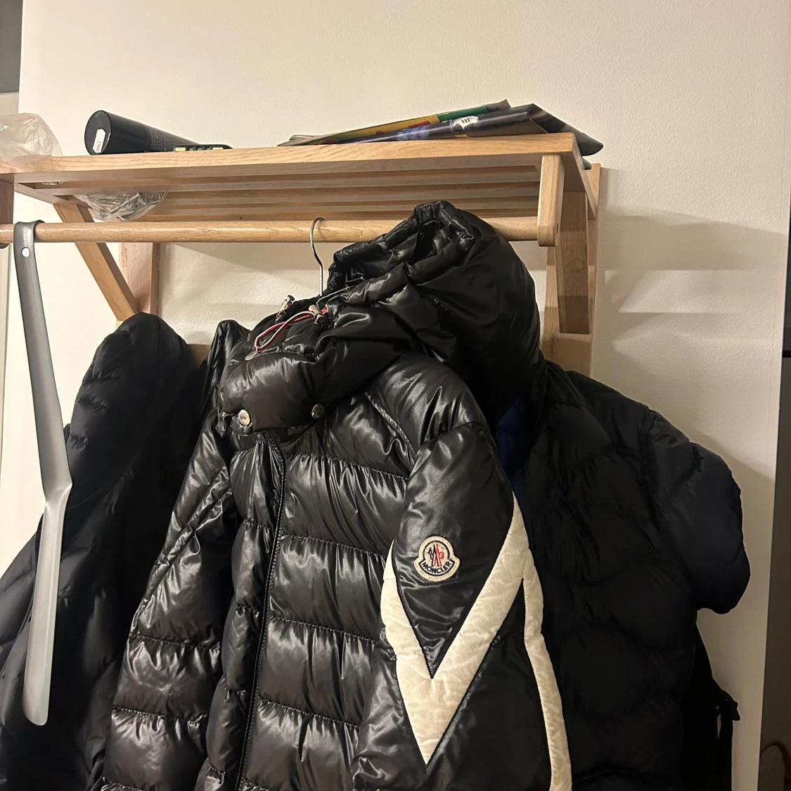 Svart dunjacka från Moncler - 90