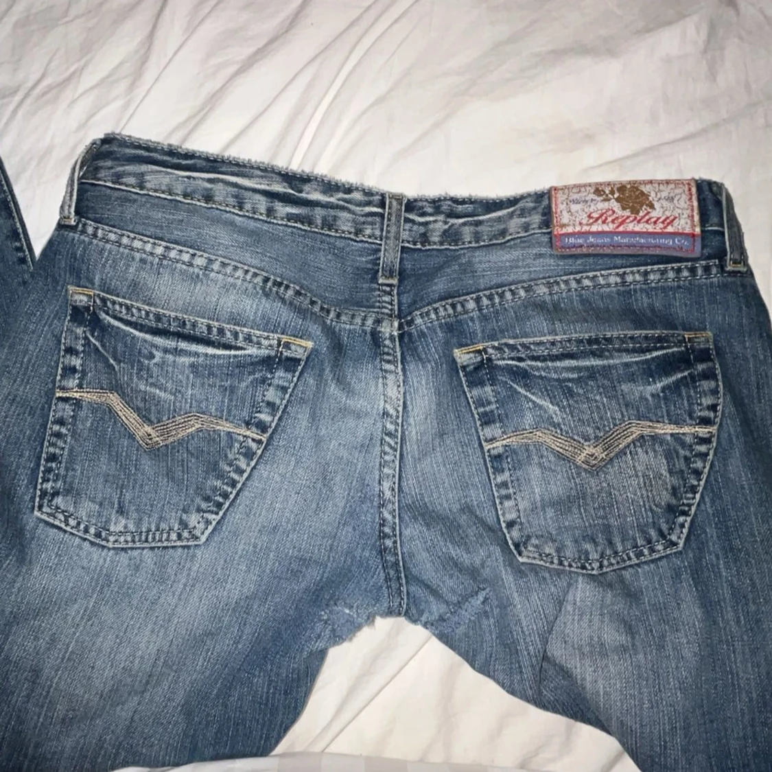 Blå jeans från Replay - 92