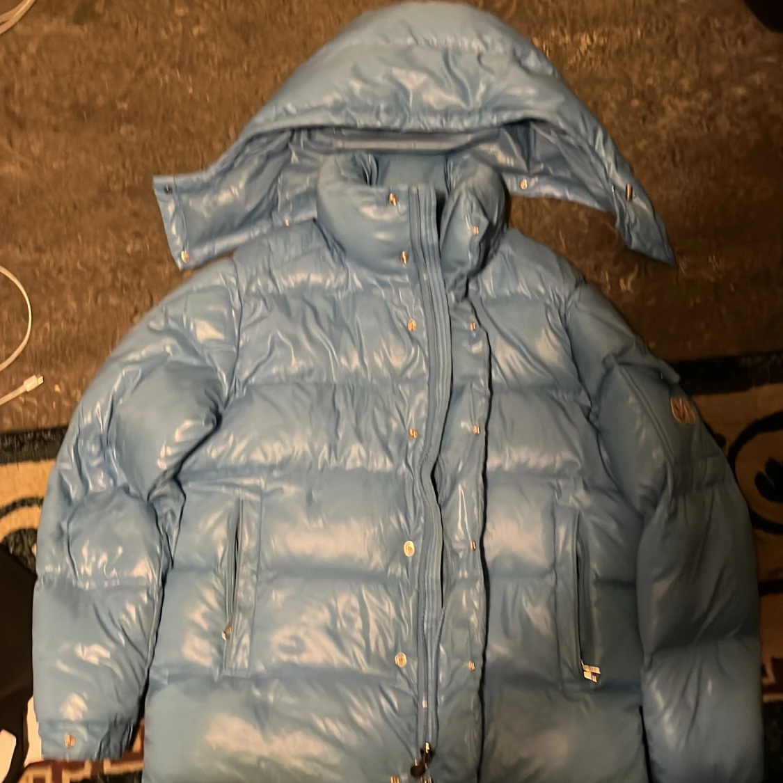 Ljusblå maya monclear jacka - 92