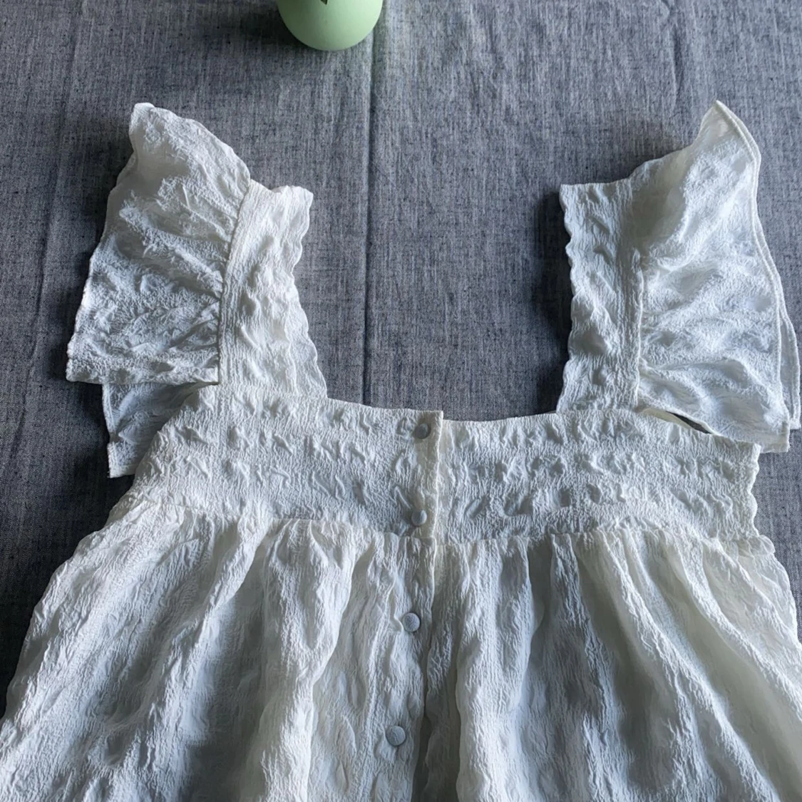 Vit topp från ASOS DESIGN