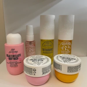 Sol de janeiro - Säljer mina Sol de Janeiros för använder inte dem längre. Alla produkter är nästan oanvända förutom brazilian bum bum creamen som har lite mer än halva kvar. Ungefär 100 kronor styck, pris kan diskuteras💓