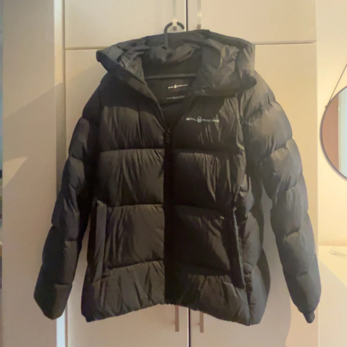 Sail racing vinterjacka med luva