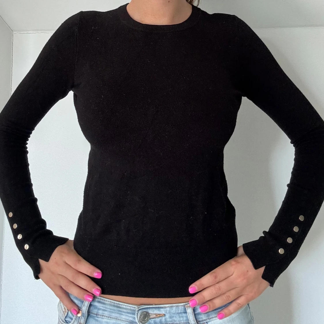 Svart tröja  - 90