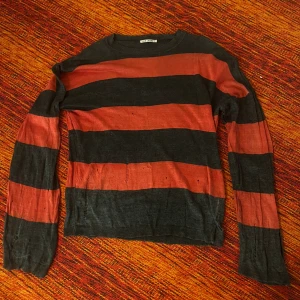 Our Legacy distressed oversized knit - Our Legacy distressed oversized knit, really thin material. Flows nicely.  Size 48, fits S, M or L. Depending on the fit