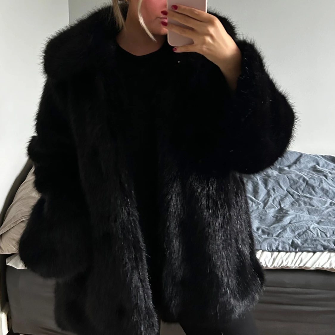 Päls jacka  - 2