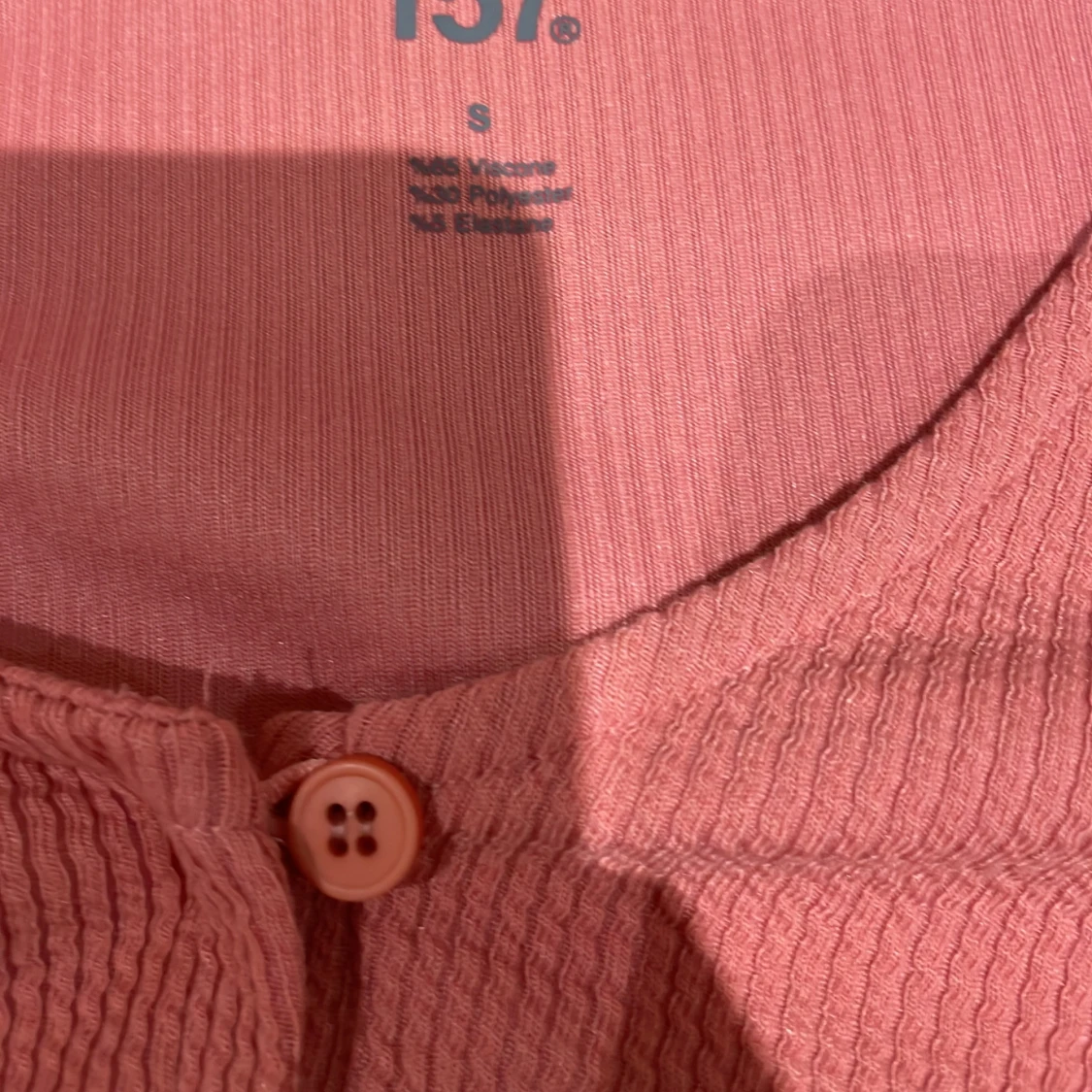 Rosa ribbad kofta från 157 - 90