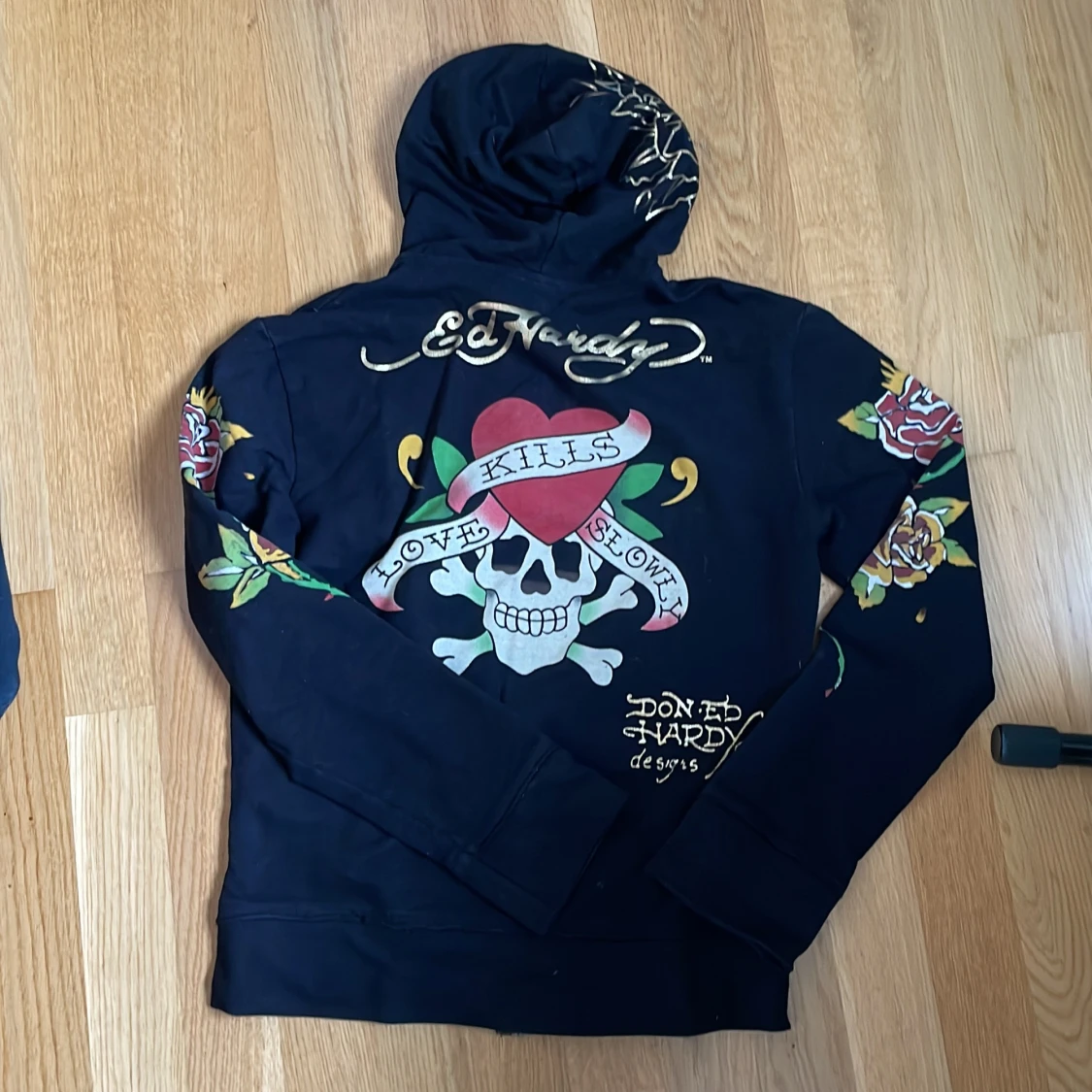 Ed hardy zip up hoodie - 90