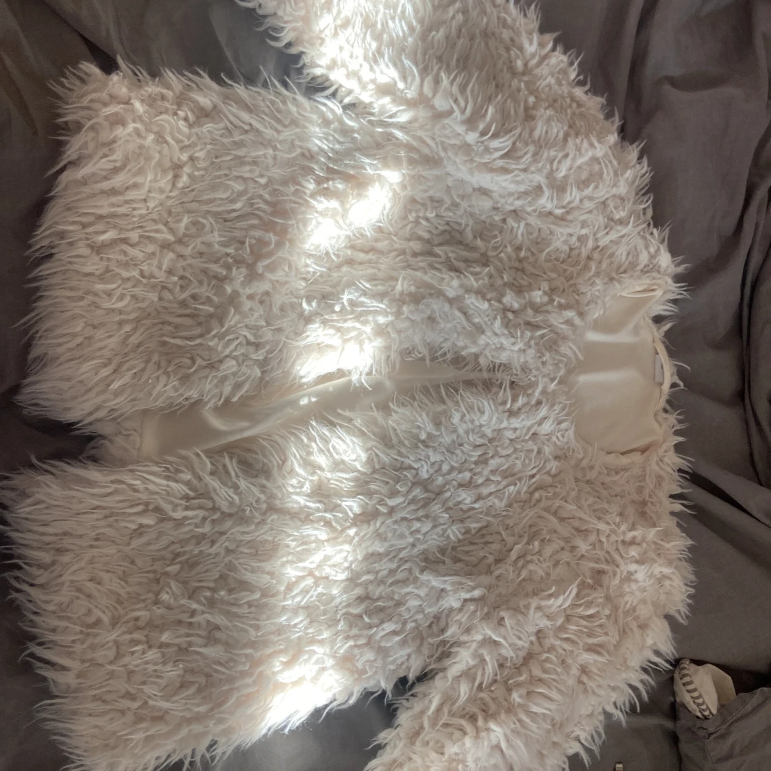 Super snygg päls jacka till hösten💗