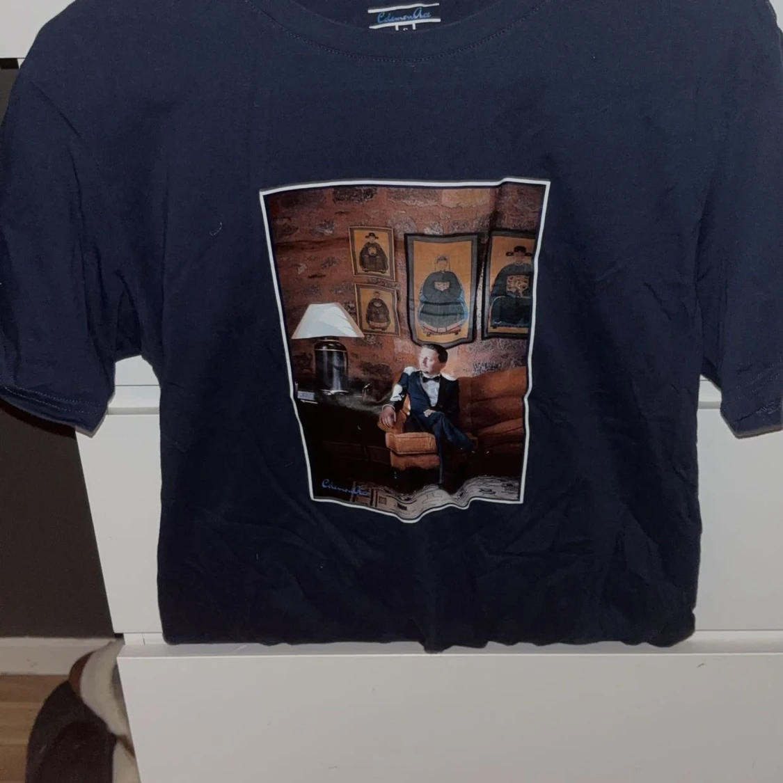 T shirt mörkblå - 91