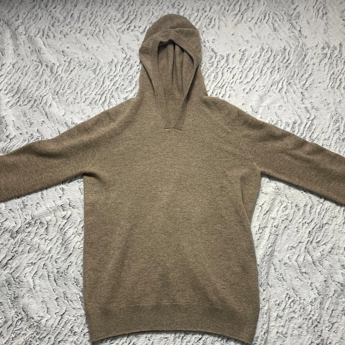 Kashmir/Merino hoodie