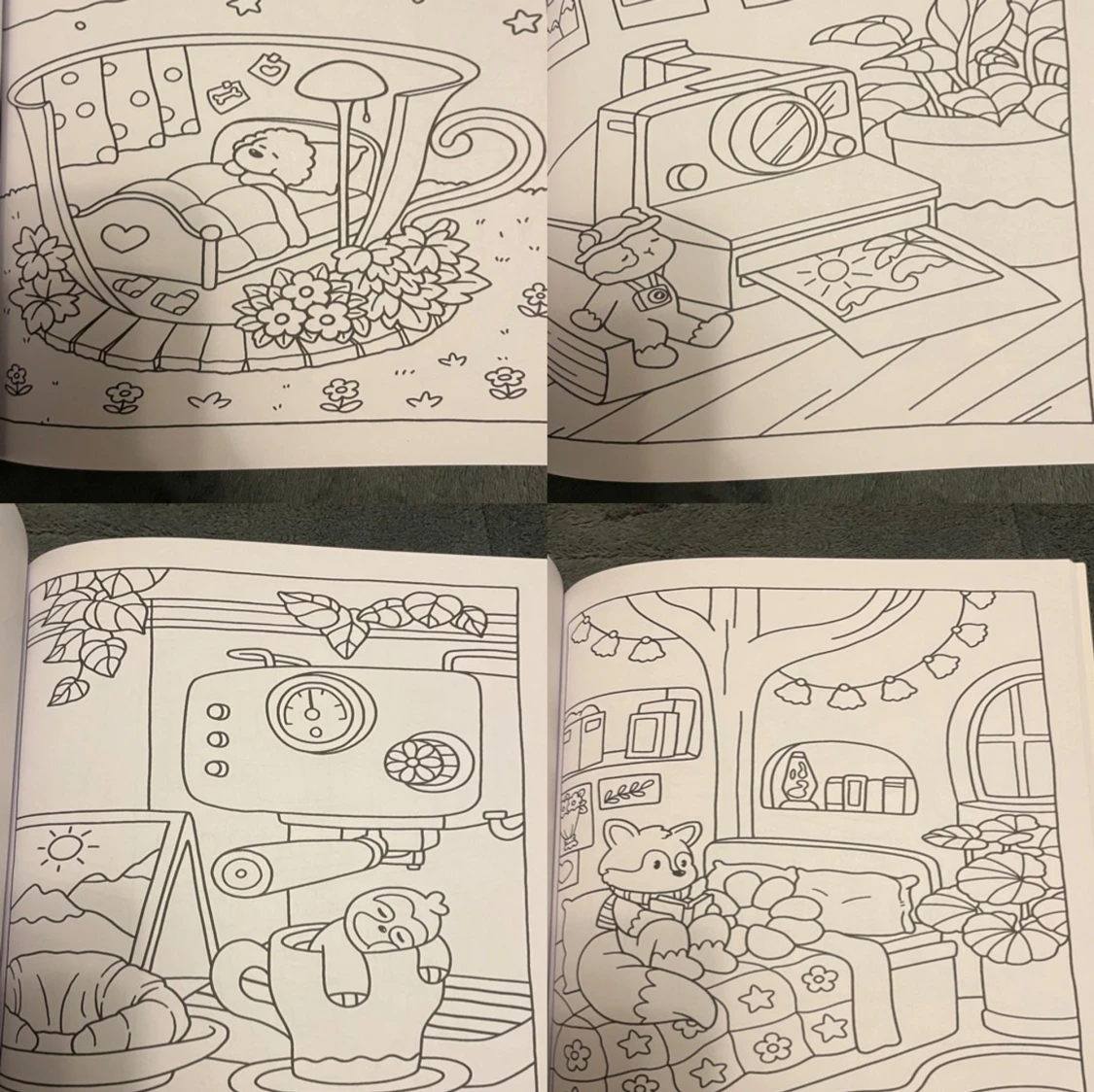 Cozy Spaces CocoWyo målarbok - 2