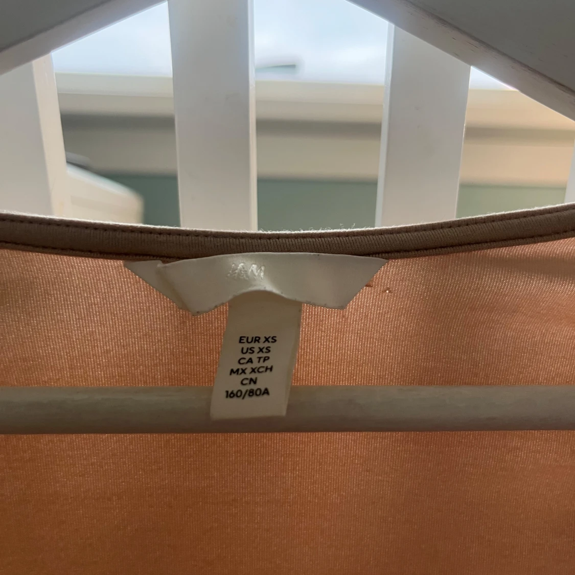 Beige långärmad topp från H&M - 1