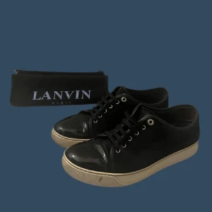 Svarta Lanvins  - Svarta Lanvins i mycket fint skick bortsett från defekt i hälen på en utav skorna ☺️ Dustbag ingår. Hör av er vid frågor ☺️