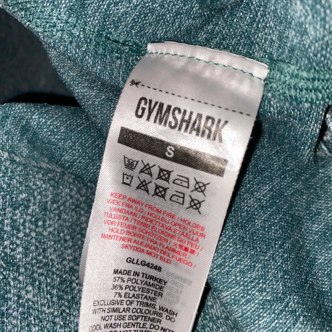 Gröna träningsthights från Gymshark - 2