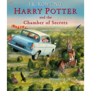 Harry Potter and the Chamber of Secrets Illustrated Edition (inbunden, eng) - Prepare to be spellbound by Jim Kay's dazzling full-colour illustrations in this stunning new edition of J.K. Rowling's Harry Potter and the Chamber of Secrets. Breathtaking scenes, dark themes and unforgettable characters - including Dobby and Gilderoy Lockhart - await inside this fully illustrated edition. With paint, pencil and pixels, award-winning illustrator Jim Kay conjures the wizarding world as we have never seen it before. Fizzing with magic and brimming with humour, this inspired reimagining will captivate fans and new readers alike, as Harry and his friends, now in their second year at Hogwarts School of Witchcraft and Wizardry, seek out a legendary chamber and the deadly secret that lies at its heart ...    Format Inbunden   Omfång 247 sidor   Språk Engelska   Förlag Bloomsbury Publishing Ltd.   Utgivningsdatum 2016-10-04   ISBN 9781408845653  