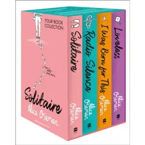 The acclaimed novels from Alice Oseman, the author of the 2021 YA Book Prize winning Loveless 'The Catcher in the Rye for the digital age' The TimesSOLITAIRE My name is Tori Spring. I like to sleep and I like to blog. Last year - before all that stuff with Charlie and before I had to face the harsh realities of A-Levels and university applications and the fact that one day I really will have to start talking to people - I had friends. Things were very different, I guess, but that's all over now. Now there's Solitaire. And Michael Holden.RADIO SILENCE What if everything you set yourself up to be was wrong? Frances has always been a study machine with one goal, elite university. Nothing will stand in her way; not friends, not a guilty secret - not even the person she is on the inside. But when Frances meets Aled, the shy genius behind her favourite podcast, she discovers a new freedom. He unlocks the door to Real Frances and for the first time she experiences true friendship, unafraid to be herself. Then the podcast goes viral and the fragile trust between them is broken.I WAS BORN FOR THIS For Angel Rahimi life is about one thing: The Ark - a pop-rock trio of teenage boys who are taking the world by storm. Being part of The Ark's fandom has given her everything she loves - her friend Juliet, her dreams, her place in the world. Jimmy Kaga-Ricci owes everything to The Ark. He's their frontman - and playing in a band with his mates is all he ever dreamed of doing. But dreams don't always turn out the way you think and when Jimmy and Angel are unexpectedly thrust together, they find out how strange and surprising facing up to reality can be.LOVELESSIt was all sinking in. I'd never had a crush on anyone. No boys, no girls, not a single person I had ever met. What did that mean? Georgia has never been in love, never kissed anyone, never even had a crush - but as a fanfic-obsessed romantic she's sure she'll find her person one day. Is she destined to remain loveless? Or has she been looking for the wrong thing all along?    Format Pocket   Omfång 1664 sidor   Språk Engelska   Förlag Harper Collins UK   Utgivningsdatum 2021-08-19   ISBN 9780008507992  