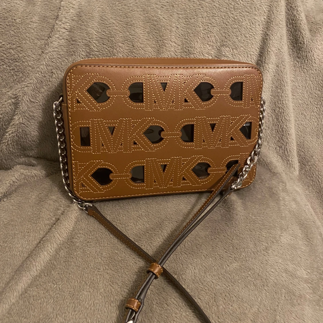 Brun axelväska från Michael Kors